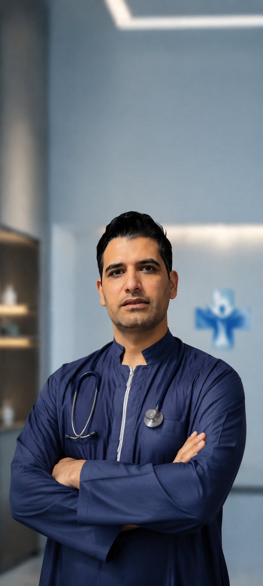 آقای شفیع‌زاده آکوپانچریست و متخصص طب سوزنی